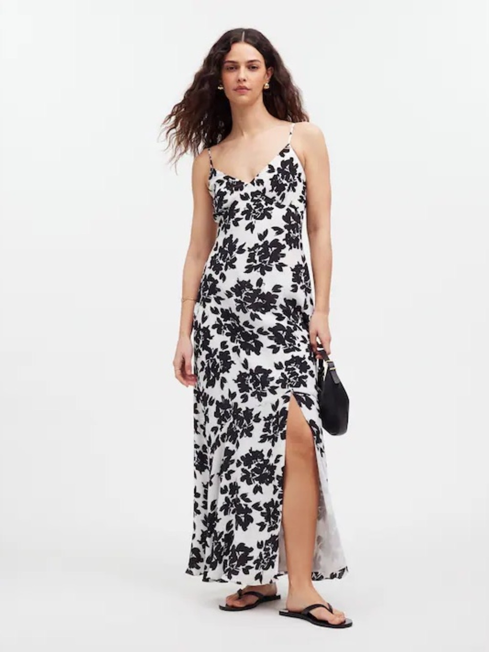 Madewell Smocked Sleeveless Maxi Dress in Floral Size 6